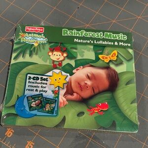 NWT Fisher-Price Rainforest Music 2-CD Set